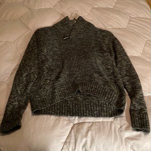 Fisherman Shawl Sweater